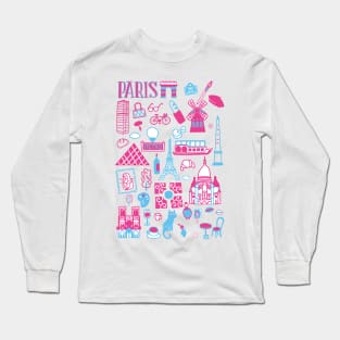 Cool Paris Long Sleeve T-Shirt